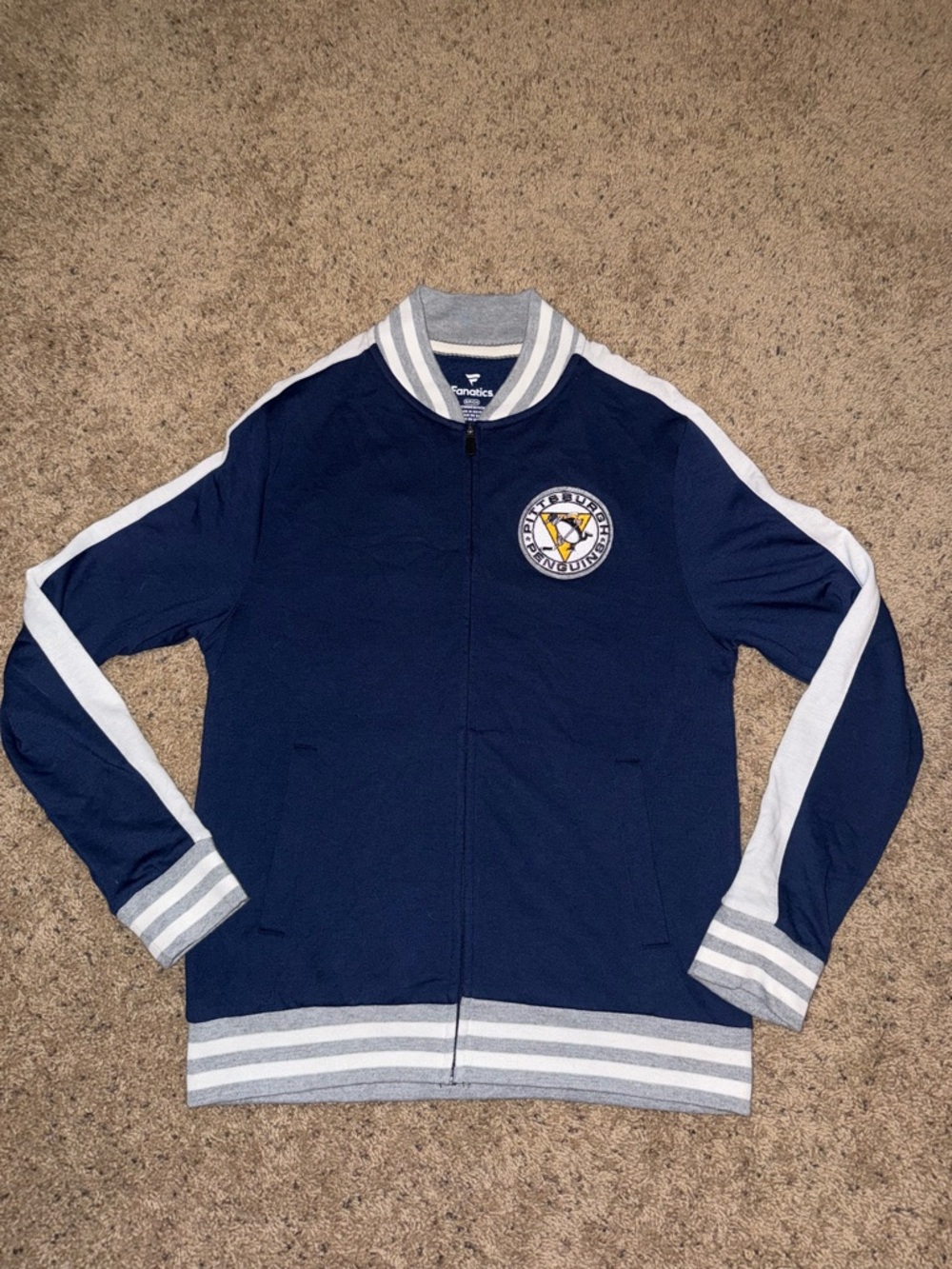 Pittsburgh Penguins Fleece Jacket Men’s Small